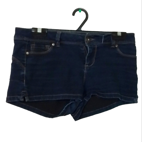 🎊3 FOR $10 BLUE SPICE JEAN SHORTS SIZE 5 WOMEN / TEEN - Picture 1 of 2